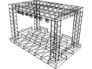 Stage 3D Model preview