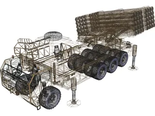 T-122 Sakarya 3D Model preview