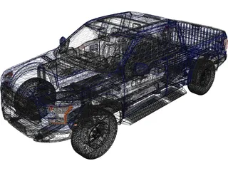 Ford F-150 Raptor (2017) 3D Model preview