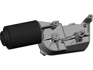 Denso Windshield Wiper 3D Model preview