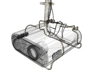 Sony Video Projector 3D Model preview