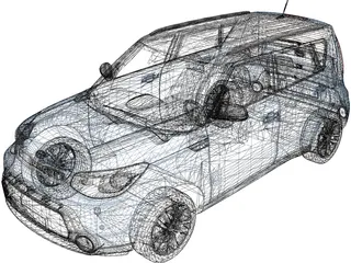 Kia Soul (2014) 3D Model preview