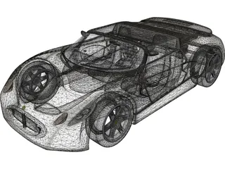 Lotus Ecos Concept 3D Model preview