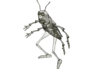 Bugs Life Hopper 3D Model preview