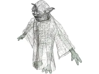 Star Wars Yoda 3D Model preview