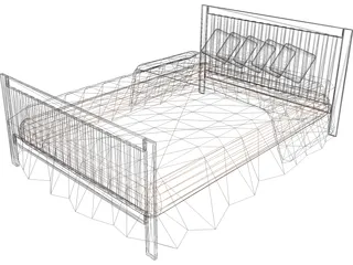 Bed 3D Model preview