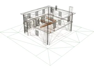 House 3D Model preview