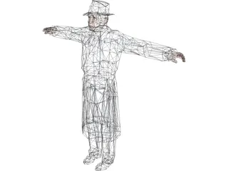 Investigator 3D Model preview