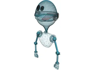 Robot Sweet 3D Model preview