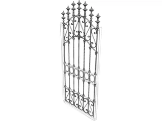 Iron Gate 3D Model preview