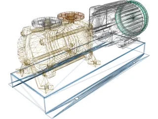 Pompetrevaini TBH 200 Pump 3D Model preview