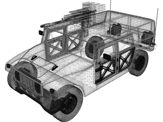 Hummer 3D Model preview