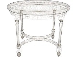 Table 3D Model preview
