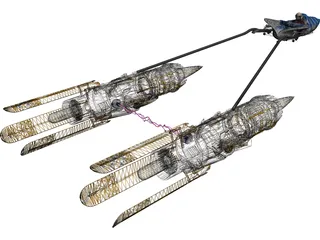 Star Wars Anipod 3D Model preview