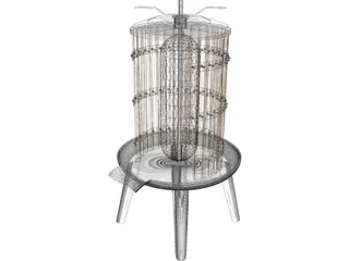 Grape Press 3D Model preview