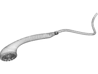 Showerhead 3D Model preview