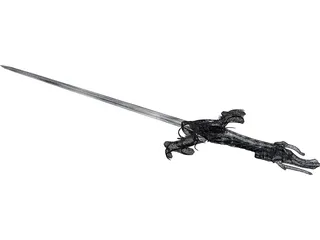 ExLucifur Sword 3D Model preview