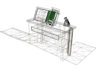 Cahier 3D Model preview