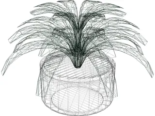 Houseplant 3D Model preview