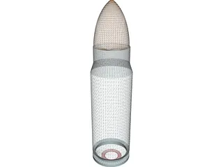 Bullet 3D Model preview