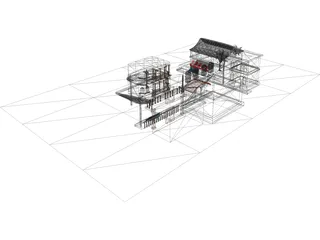 Buildings 3D Model preview
