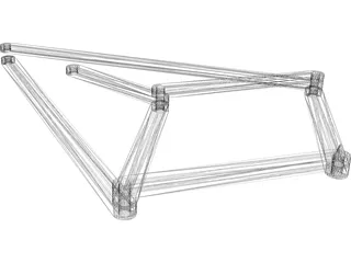 Peaucellier Linkage 3D Model preview
