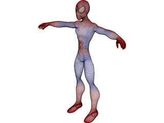 Spider-Man 3D Model preview
