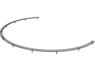 Beltway Road 3D Model preview
