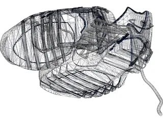 Boots Reebok 3D Model preview