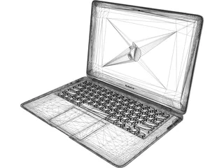 Apple MacBook Air 3D Model preview