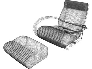 Armchair 3D Model preview