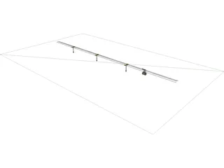 Cableway ES-30 3D Model preview