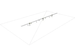 Cableway ES-49 3D Model preview