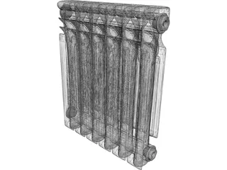 Radiator 3D Model preview