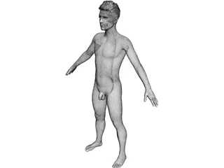 Male 3D Model preview
