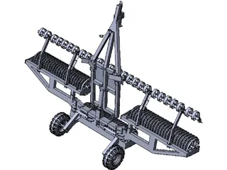 Cambridge Roller 3D Model preview