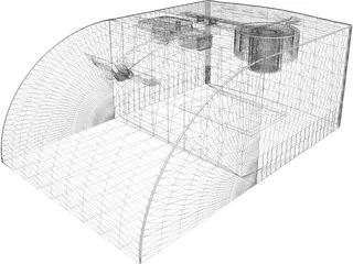 Smart Meter Sagecom 3D Model preview