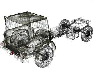 Bedford MJ 3D Model preview