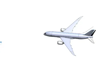 Boeing 787 3D Model preview