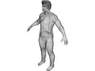 Male 3D Model preview