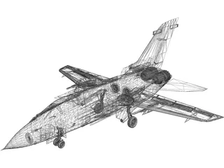 RAF Tornado GR4 3D Model preview
