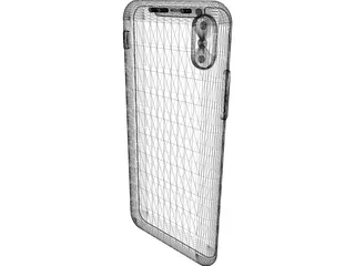 Apple Iphone X 3D Model preview