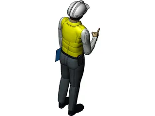 Man 3D Model preview