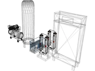 Ozone Generator 3D Model preview