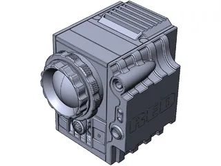 RED Epic Video Camera 3D Model preview