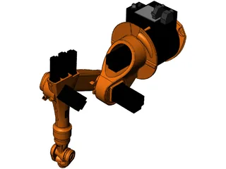Kuka KR 16 Robot 3D Model preview