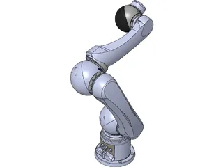 Schunk LWA 4 6DOF Robot 3D Model preview