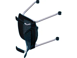 Herman Miller Caper Chair 3D Model preview