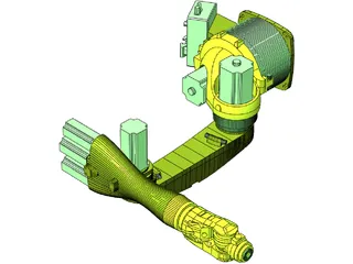 Kuka KR5ARC Robot 3D Model preview