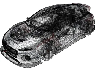 Hyundai RN30 Concept 3D Model preview